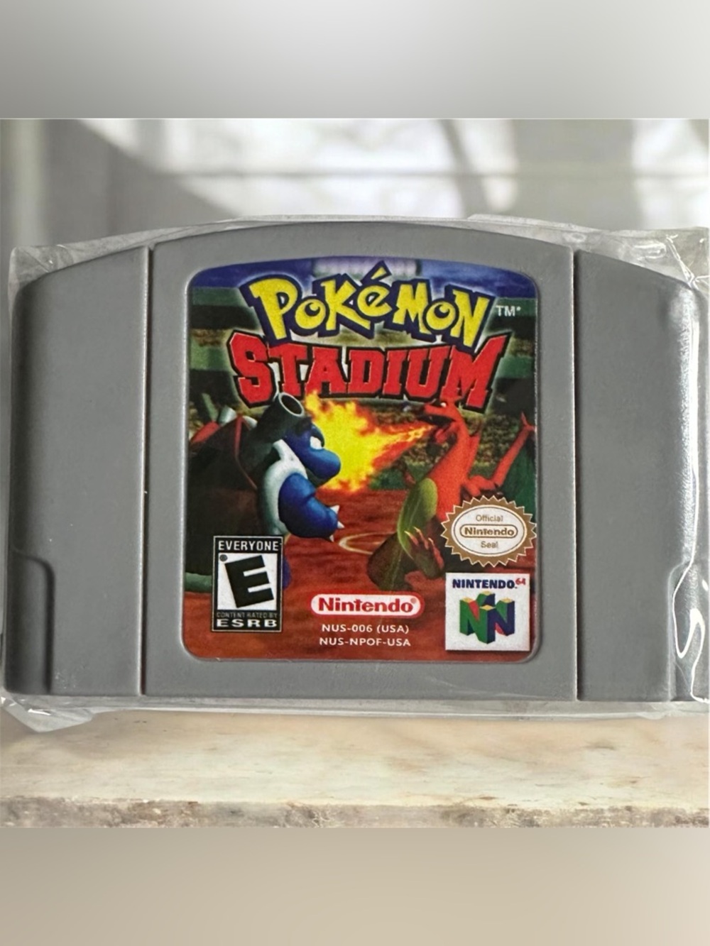 Nintendo Pokémon Stadium Cartridge - Gray